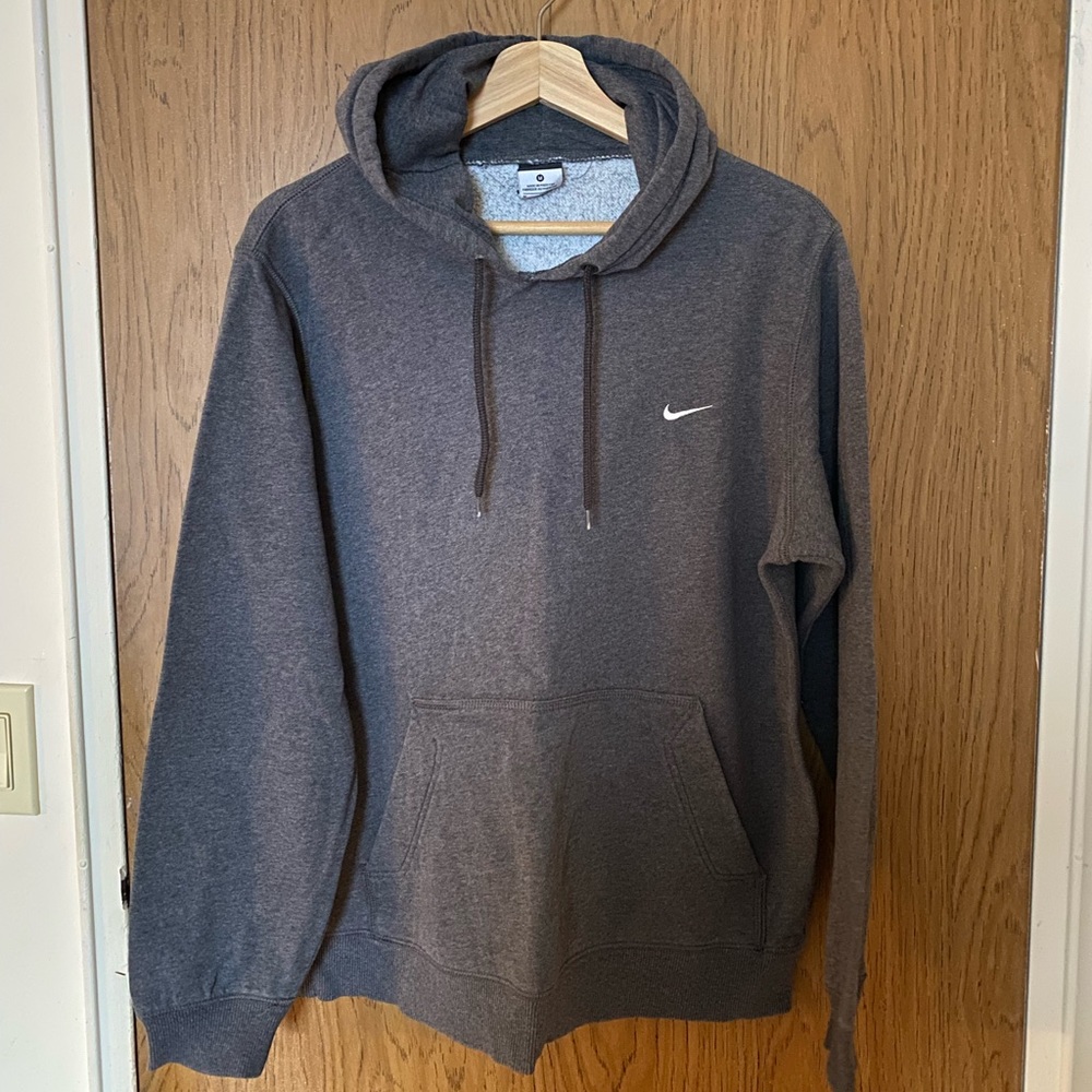 Nike, hoodie, gray, sizeM